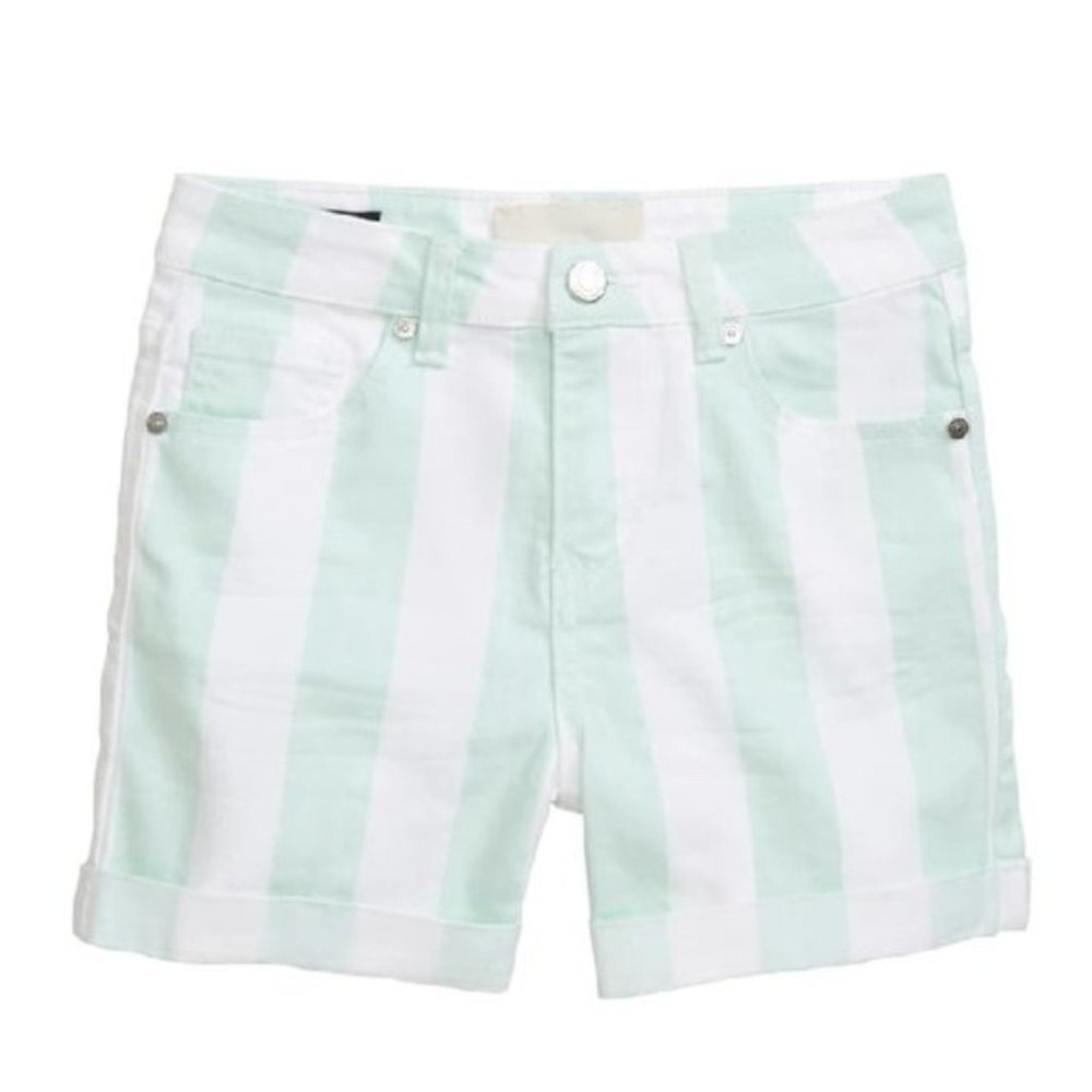 HABITUAL GIRL Dolly Stripe Cuffed Shorts